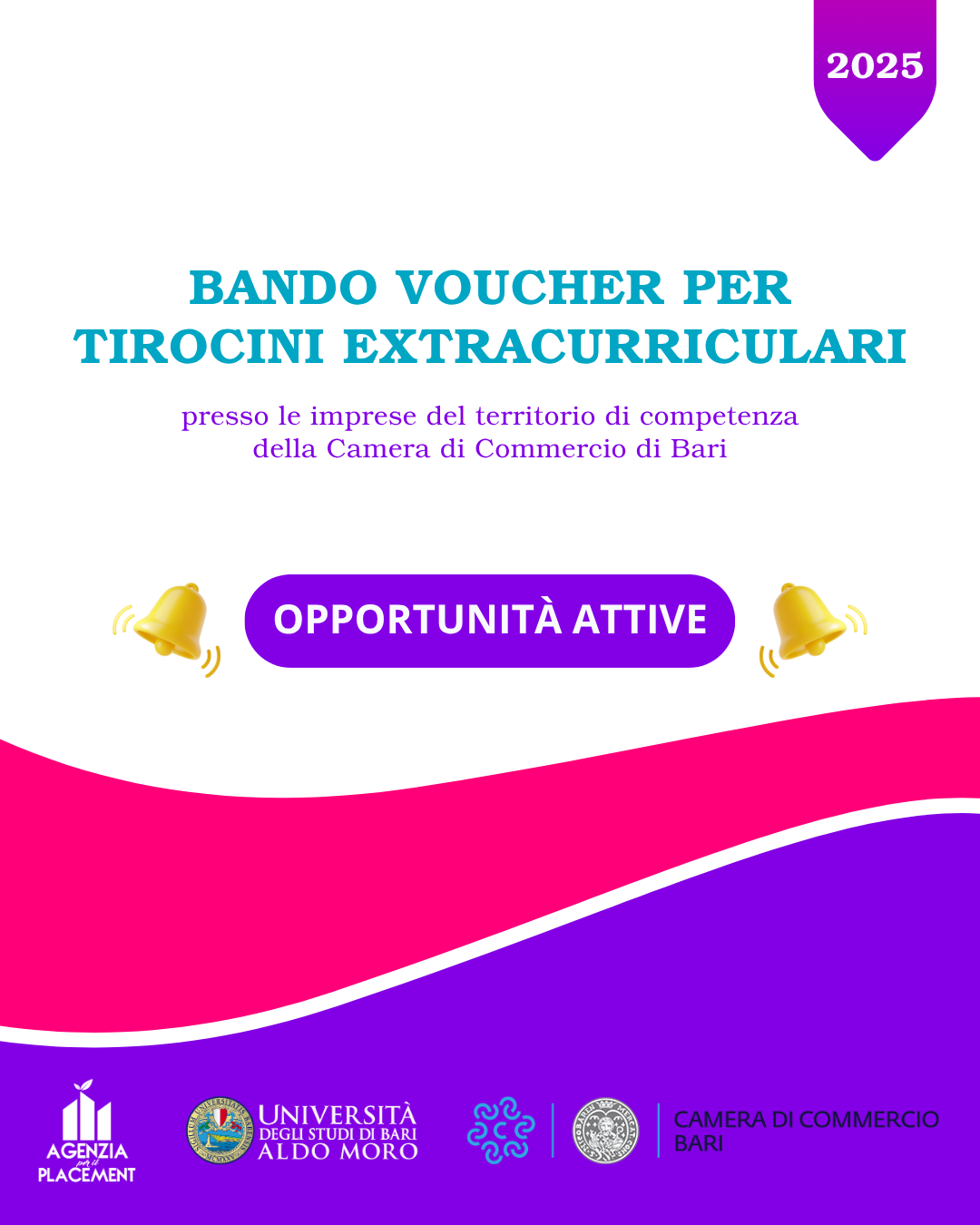 Opportunità attive Tirocini extracurriculari 