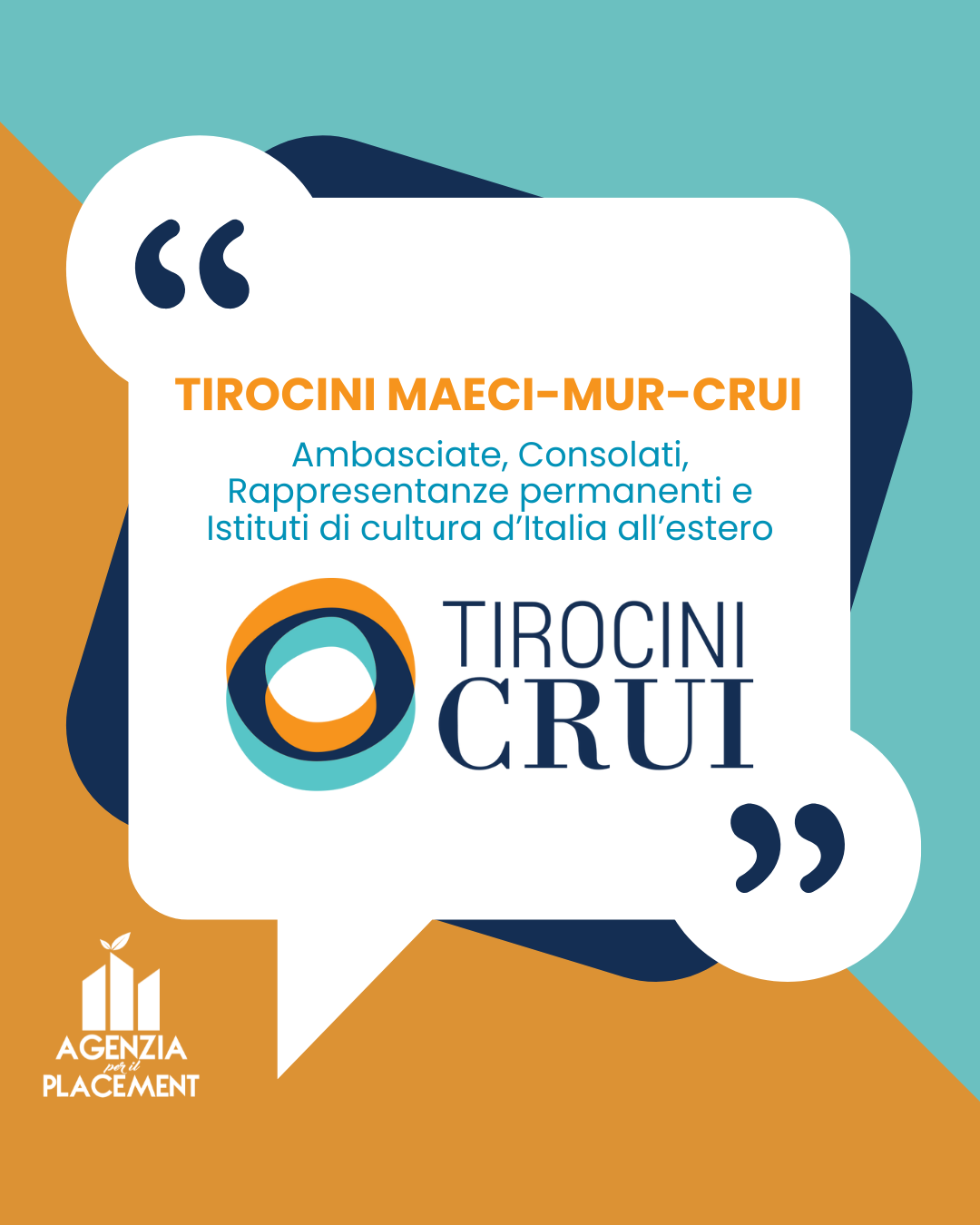 351 tirocini curriculari MAECI-MUR-CRUI