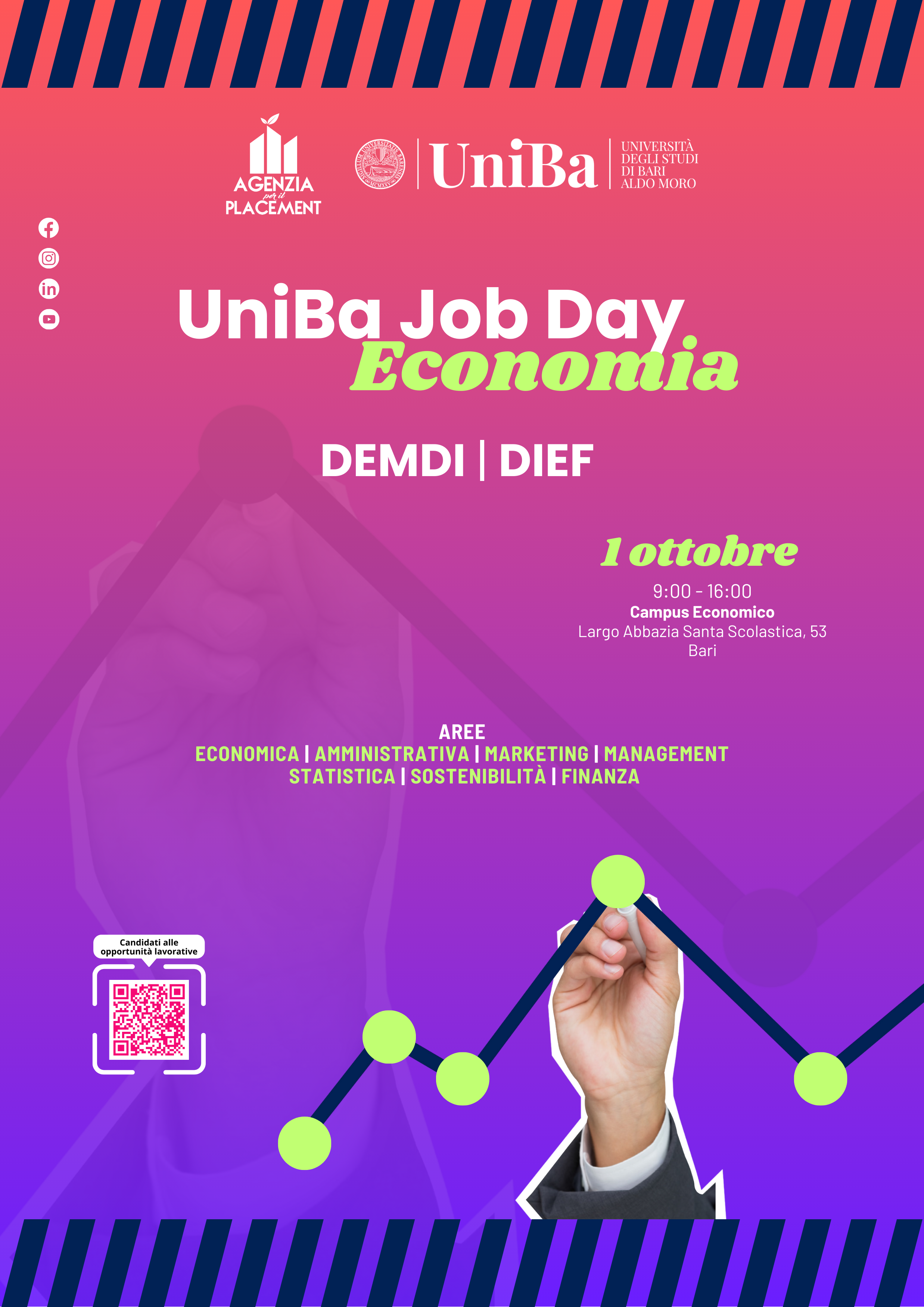 UniBa Job Day Economia | 1° ottobre