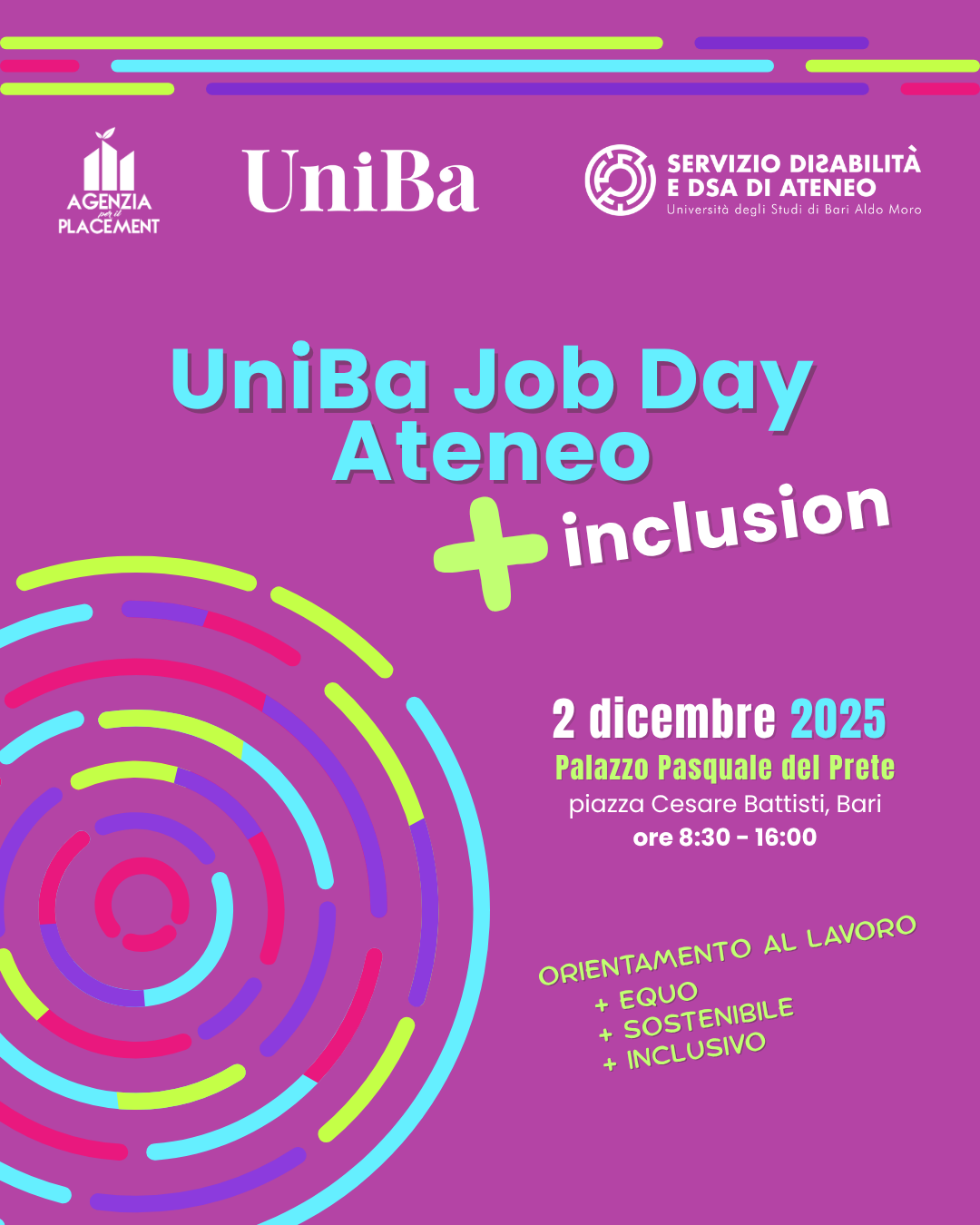 UniBa Job Day Ateneo + Inclusion 