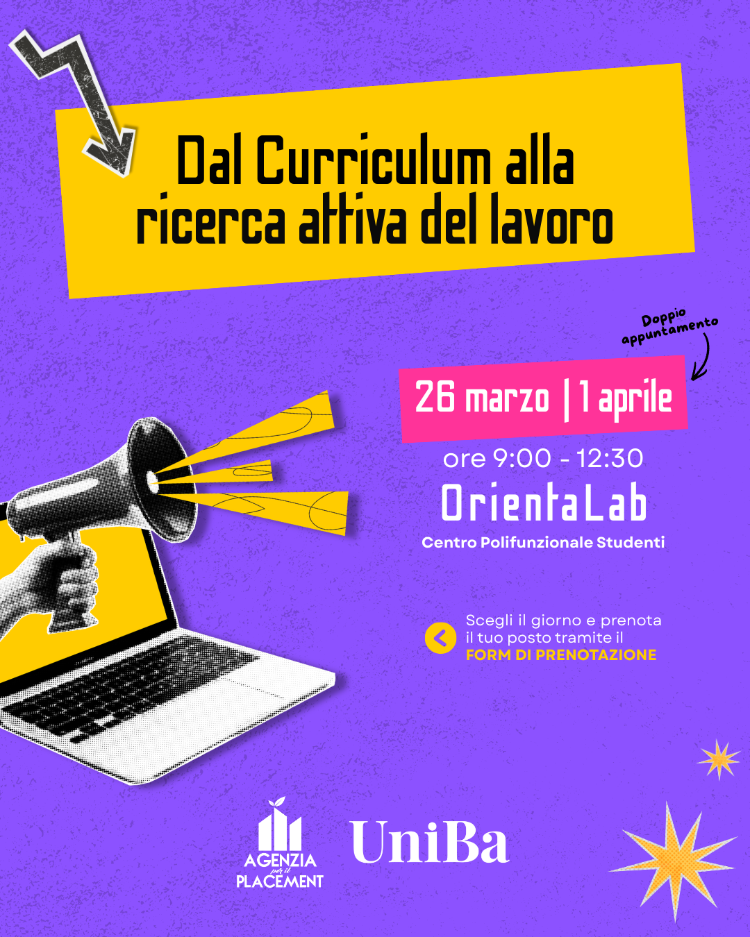 Dal Curriculum alla Ricerca attiva del lavoro 