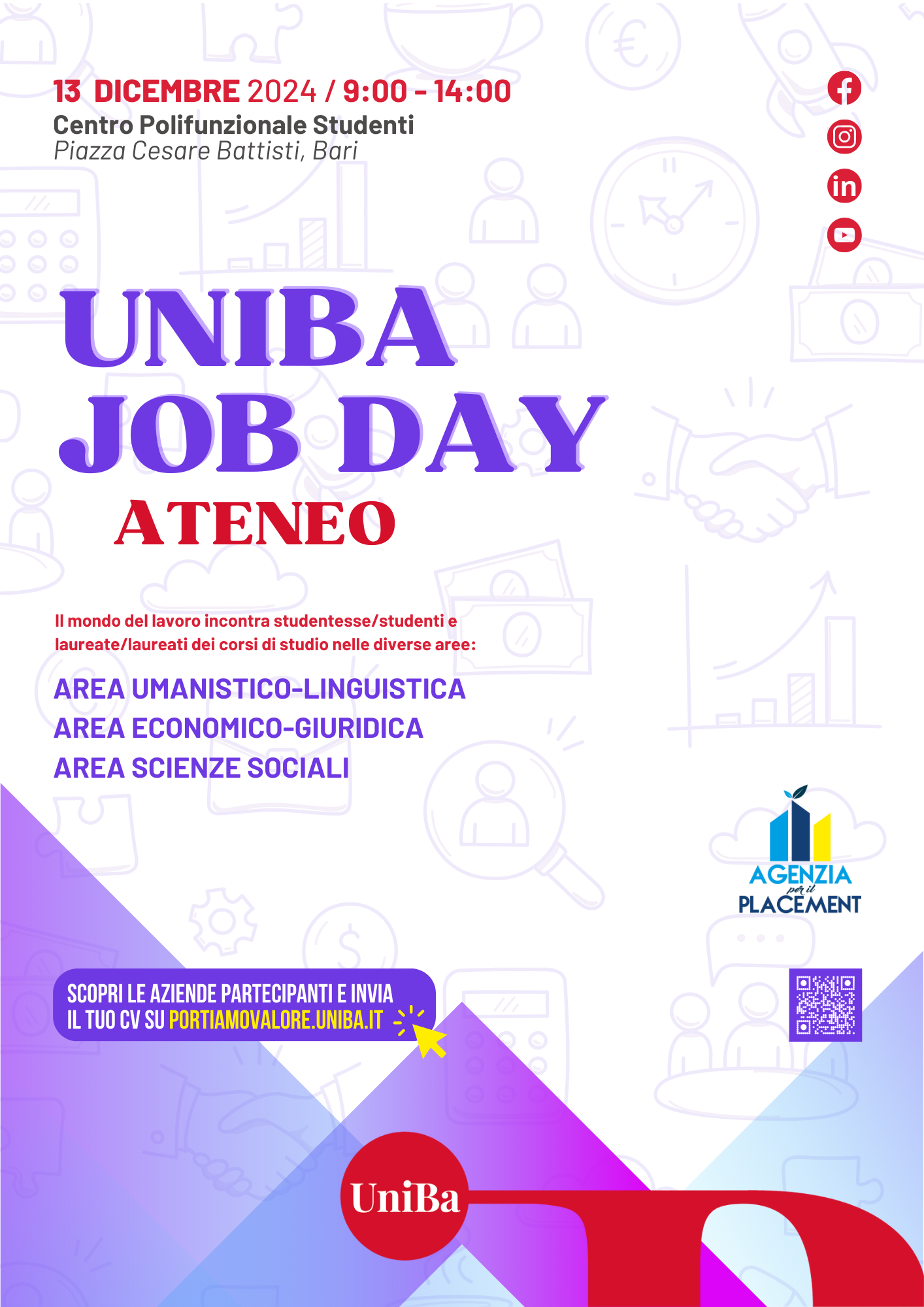 UniBa Job Day Ateneo – 13 dicembre 2024